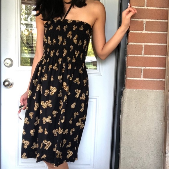 mickey mouse smocked dress